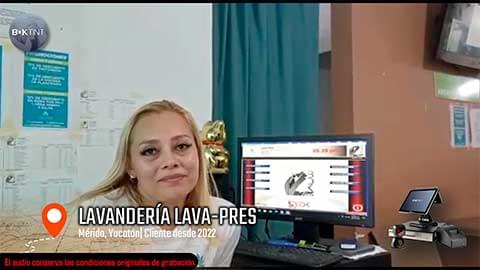 Portada del vídeo en pantalla