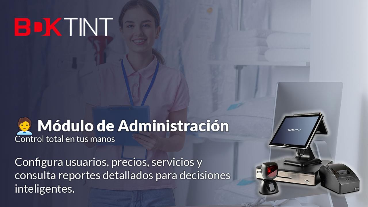 Portada del Módulo del Administrador