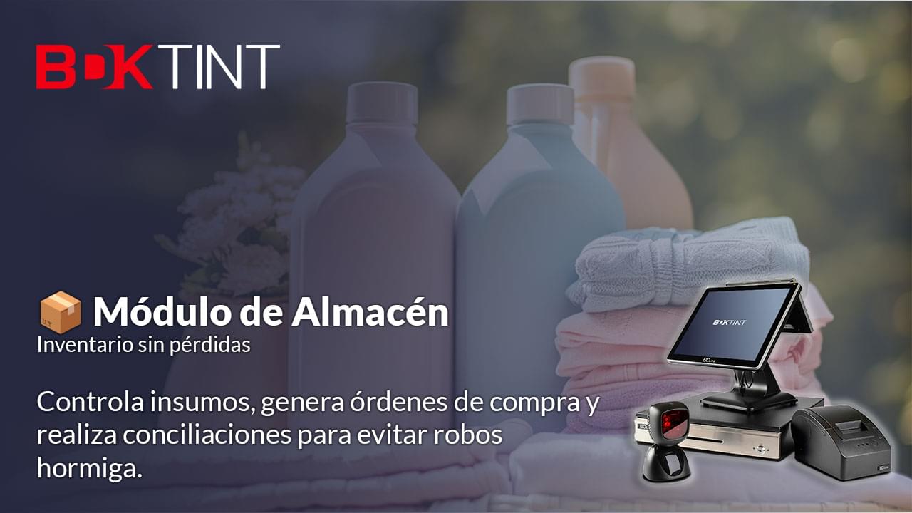 Portada del Control de almacén